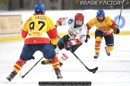 2021-10-17 Valpellice Bulldogs U19-Hockey Asiago 0552 Pietro Beccaria